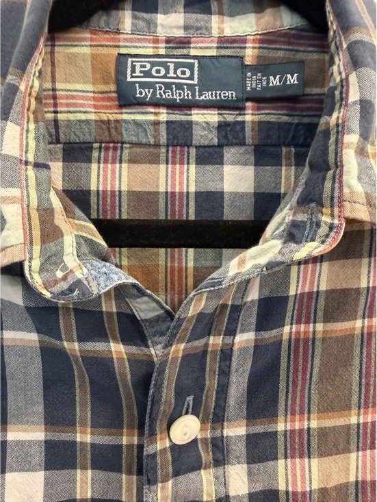 Other - Polo by Ralph Lauren Men's Plaid Button-Up Shirt Medium